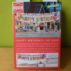 Busch H0 6565 Happy Birthday set
