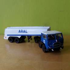 Brekina H0 58507 Fiat 690 T Aral tankwagen