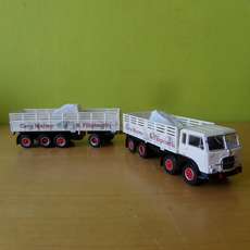 Brekina H0 58414 Fiat 690 Millepiedi "Cave Marmo"