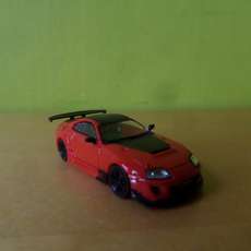 Micro City H0 0016 Toyota Supra rood