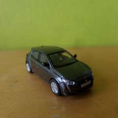 PCX H0 870595 Peugeot 208 II donker grijs