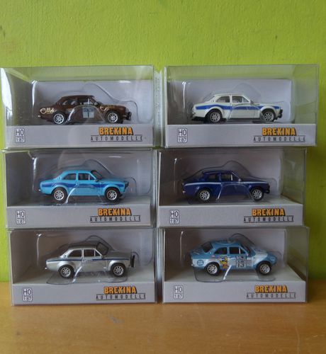 Brekina H0 Ford Escort MK1  set