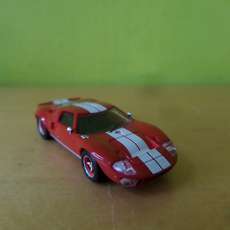 Brekina H0 18550 Ford GT 40 rood