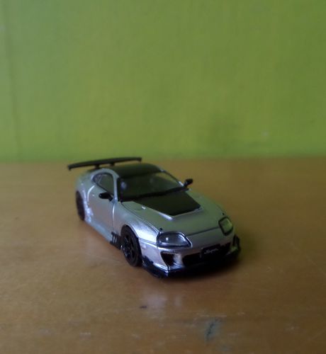 Micro City H0 0017 Toyota Supra zilver