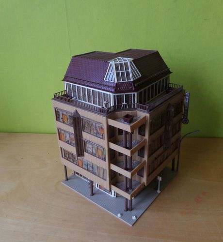 Vollmer H0 Allianz  flat gebouw