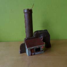 Faller H0 / TT Ruine kiosk