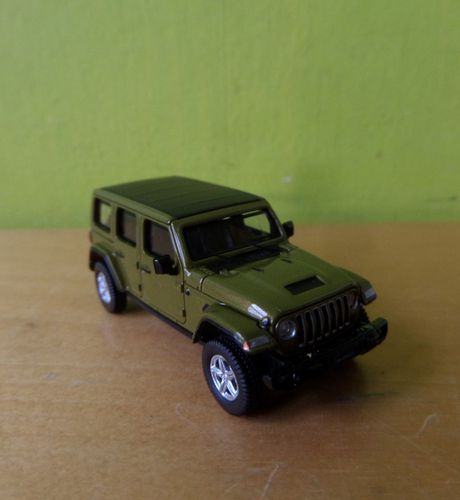Micro City H0 0014 Jeep Wrangler groen