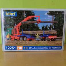 Kibri  H0 12251 Opbouw lang hout transport