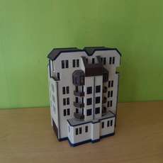 Vollmer H0 stadsflat