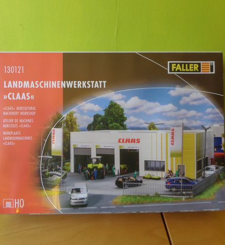 Faller H0 130121 Landbouw werkplaats "Claas"